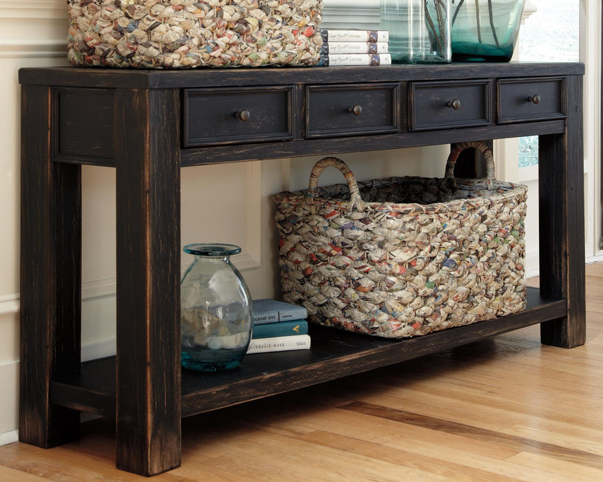 Gavelston Sofa/Console Table - Pierce Furniture Gallery