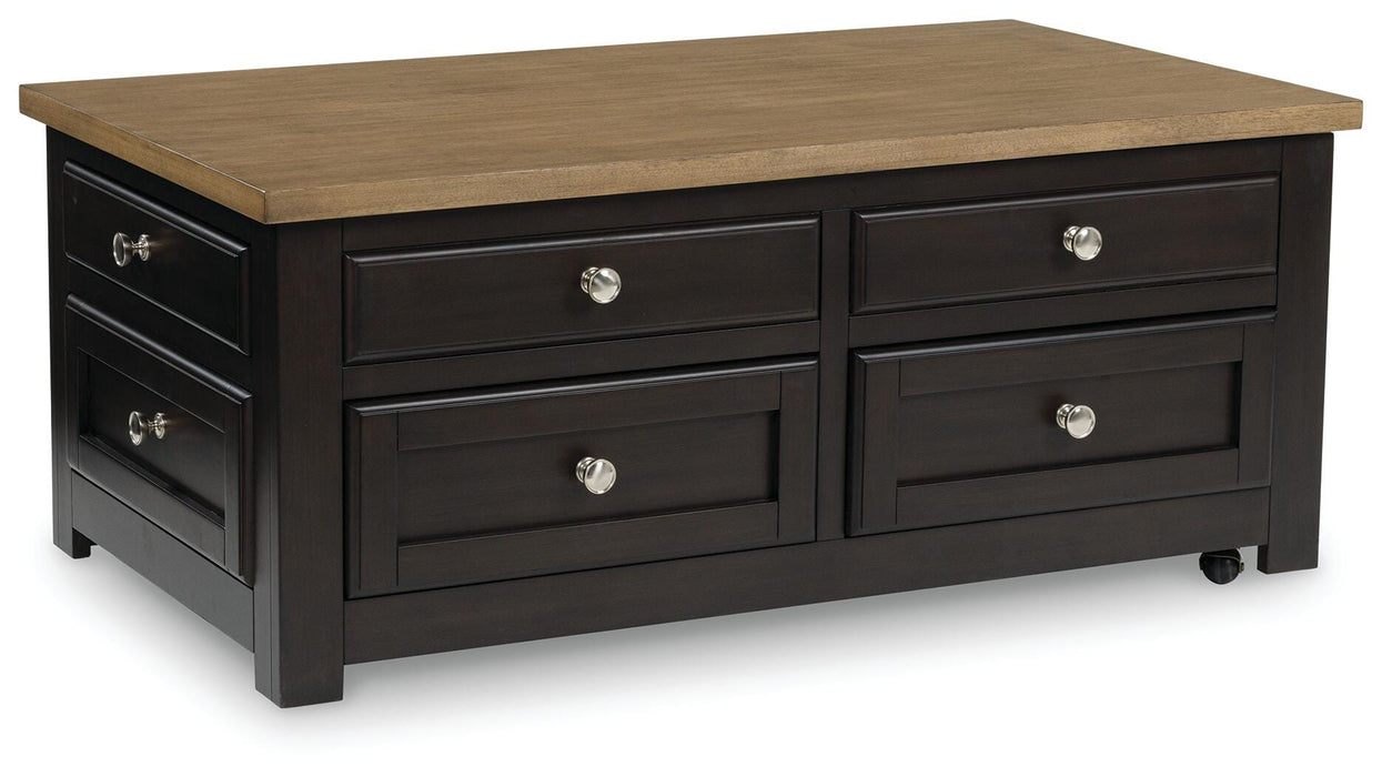 Drazmine Lift-Top Coffee Table - Pierce Furniture Gallery