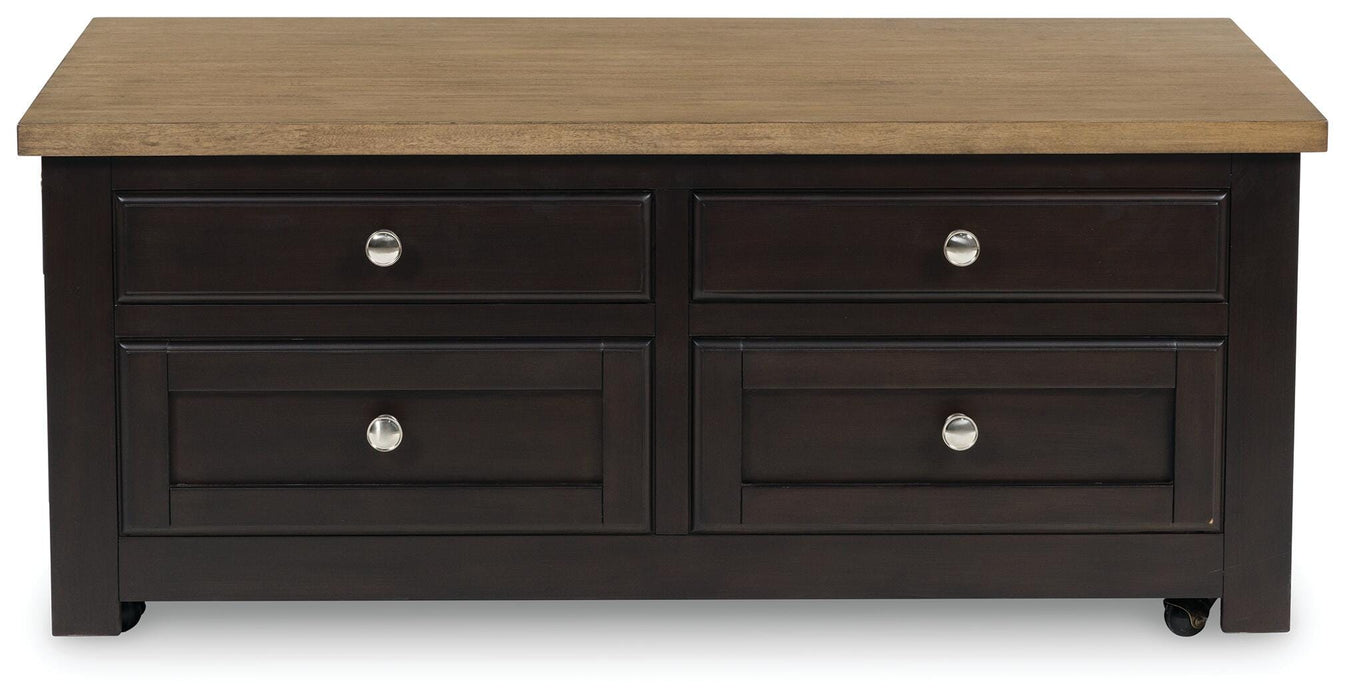 Drazmine Lift-Top Coffee Table - Pierce Furniture Gallery