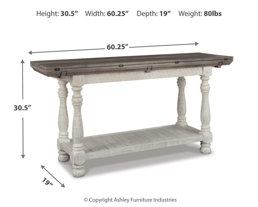 Havalance Sofa/Console Table - Pierce Furniture Gallery