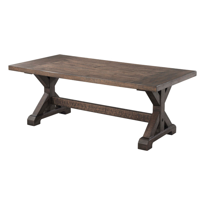 Finn Trestle Base Coffee Table - Pierce Furniture Gallery