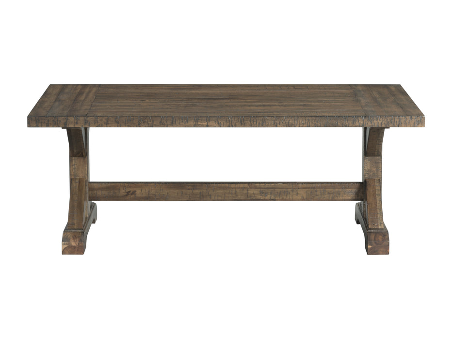 Finn Trestle Base Coffee Table - Pierce Furniture Gallery