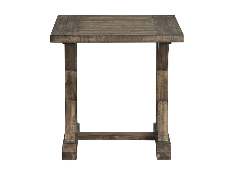 Finn Trestle Base End Table - Pierce Furniture Gallery