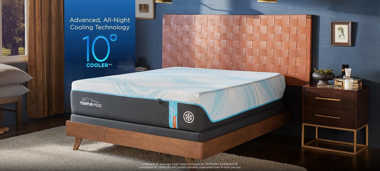 Tempur-Pedic LuxeBreeze Firm Mattress - Pierce Furniture Gallery