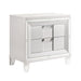 Twenty Nine Nightstand w/USB White - Pierce Furniture Gallery