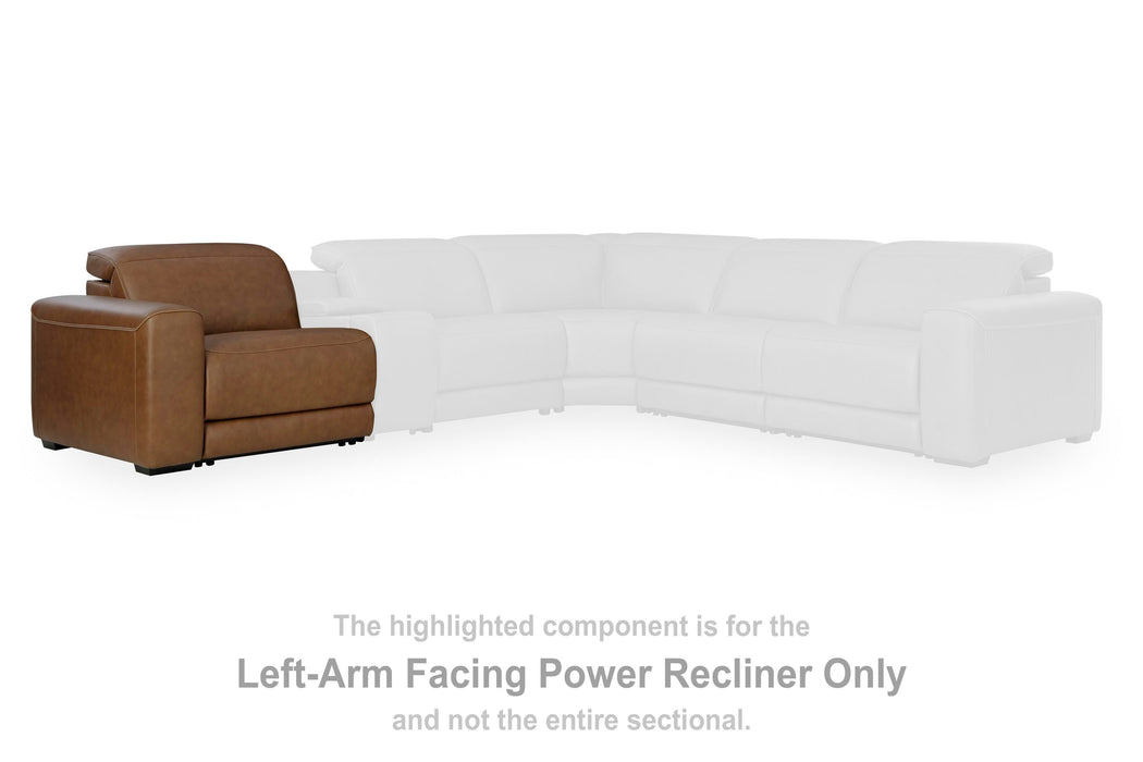 Magic Man 5-Piece Power Reclining Sectional - Pierce Furniture Gallery