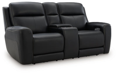 5Z-Relaxation Power Reclining Loveseat with Console - Pierce Furniture Gallery