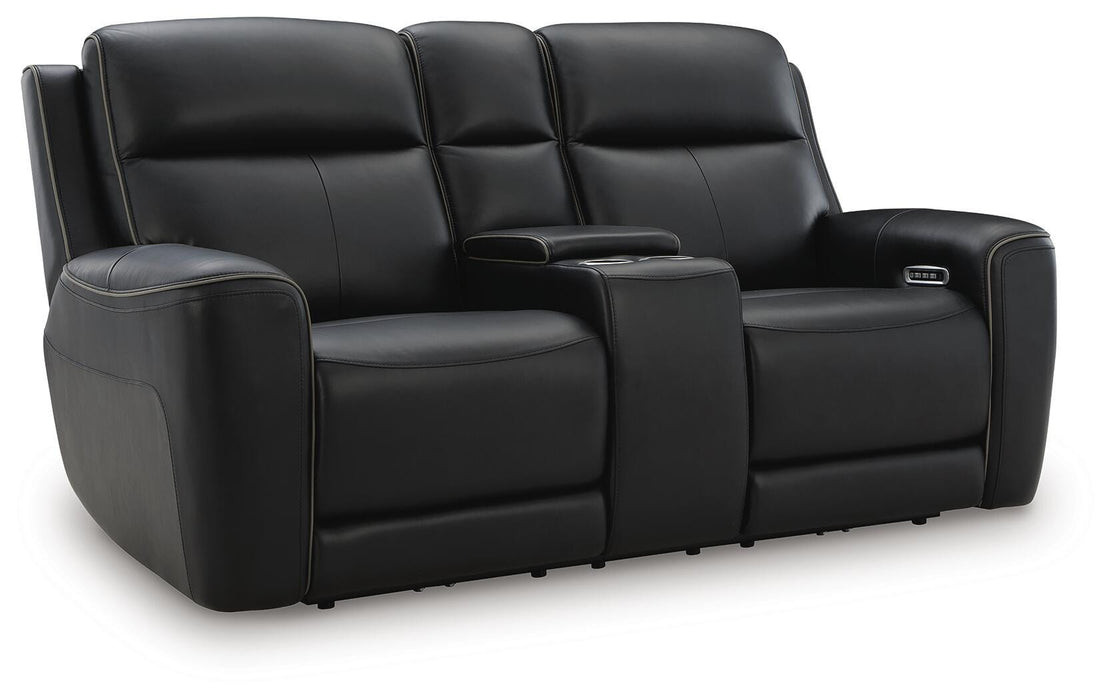 5Z-Comfort Power Reclining Loveseat with Console - Pierce Furniture Gallery