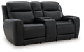 5Z-Comfort Power Reclining Loveseat with Console - Pierce Furniture Gallery