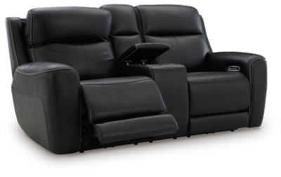 5Z-Relaxation Power Reclining Loveseat with Console - Pierce Furniture Gallery