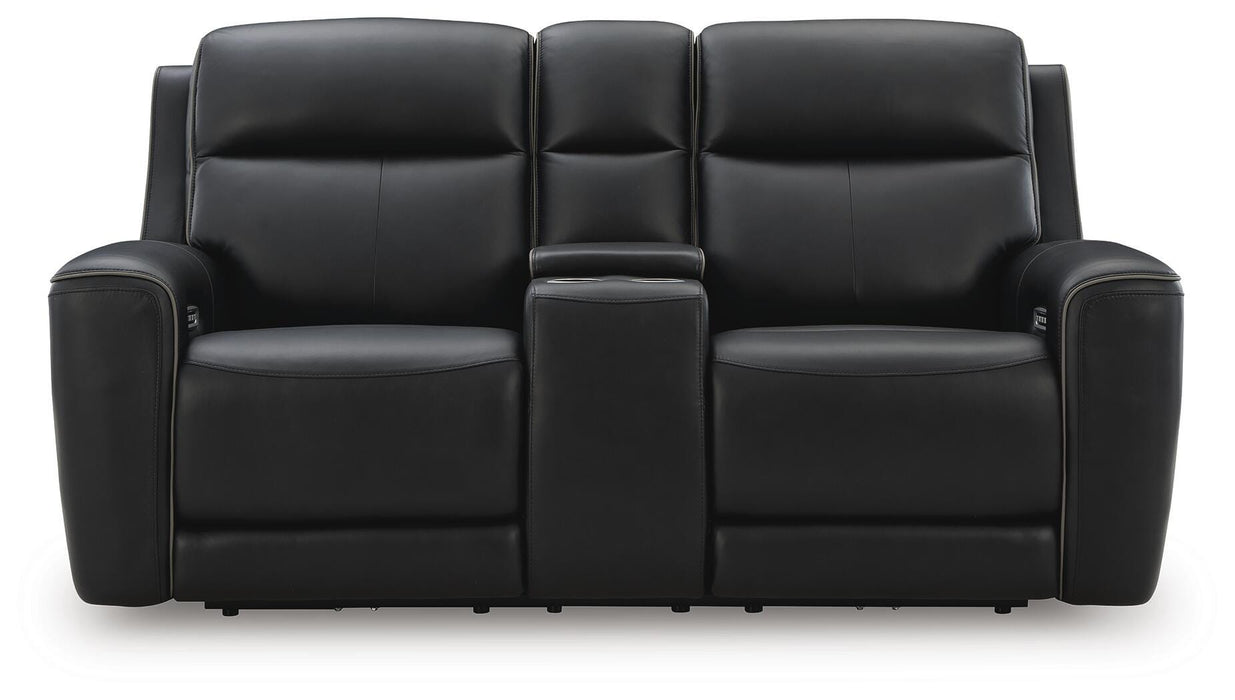 5Z-Relaxation Power Reclining Loveseat with Console - Pierce Furniture Gallery