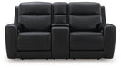 5Z-Comfort Power Reclining Loveseat with Console - Pierce Furniture Gallery