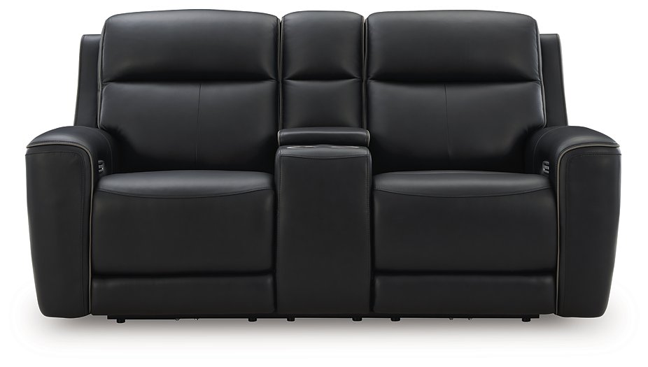 5Z-Comfort Power Reclining Loveseat with Console - Pierce Furniture Gallery