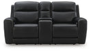 5Z-Comfort Power Reclining Loveseat with Console - Pierce Furniture Gallery