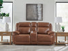 Healy Pier Power Reclining Loveseat with Console - Pierce Furniture Gallery