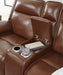 Healy Pier Power Reclining Loveseat with Console - Pierce Furniture Gallery