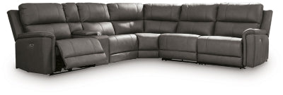 Bleckley Power Reclining Sectional - Pierce Furniture Gallery
