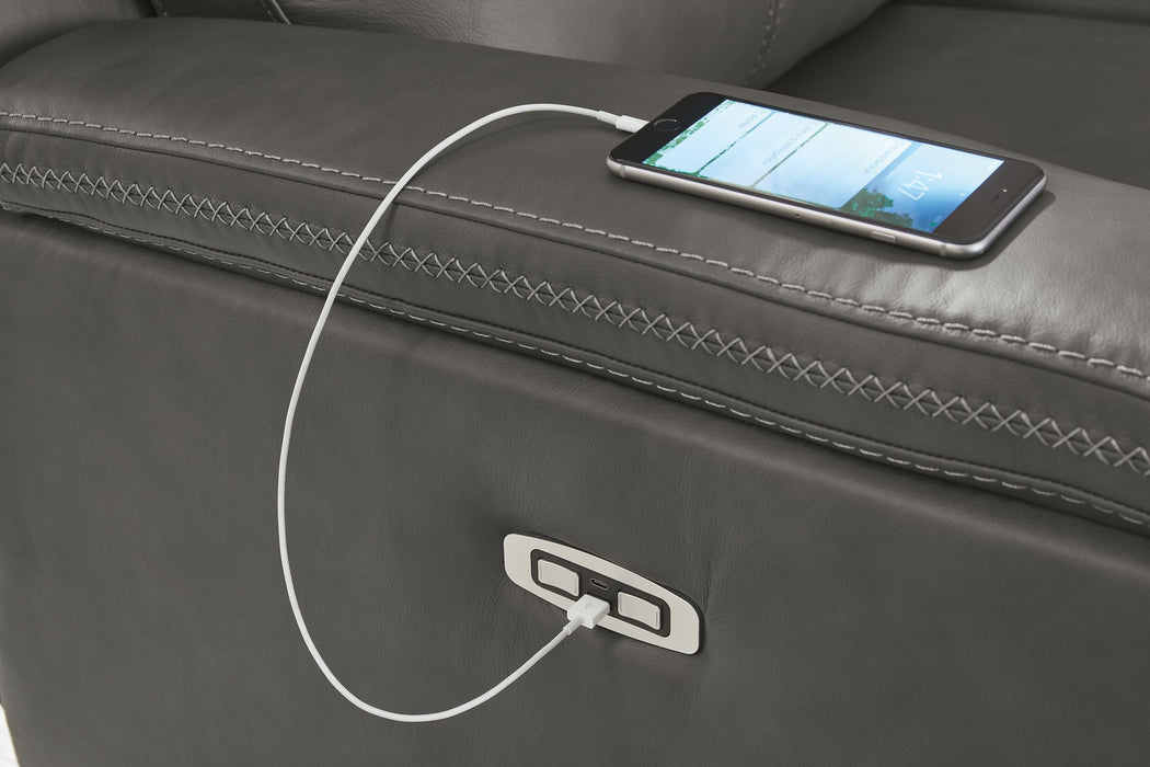 Bleckley Power Reclining Sofa - Pierce Furniture Gallery