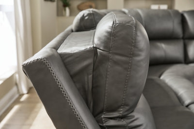 Bleckley Power Reclining Sectional - Pierce Furniture Gallery