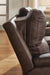 Bleckley Power Reclining Loveseat with Console - Pierce Furniture Gallery