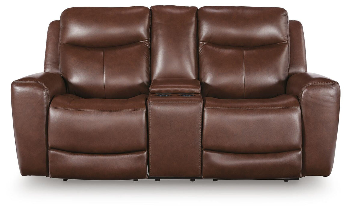 Next Move Power Reclining Loveseat with Console - Pierce Furniture Gallery