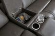 5Z - Pittson Power Reclining Sectional Loveseat with Console - Pierce Furniture Gallery