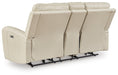 Dahlmoore Power Reclining Loveseat with Console - Pierce Furniture Gallery