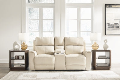 Dahlmoore Power Reclining Loveseat with Console - Pierce Furniture Gallery