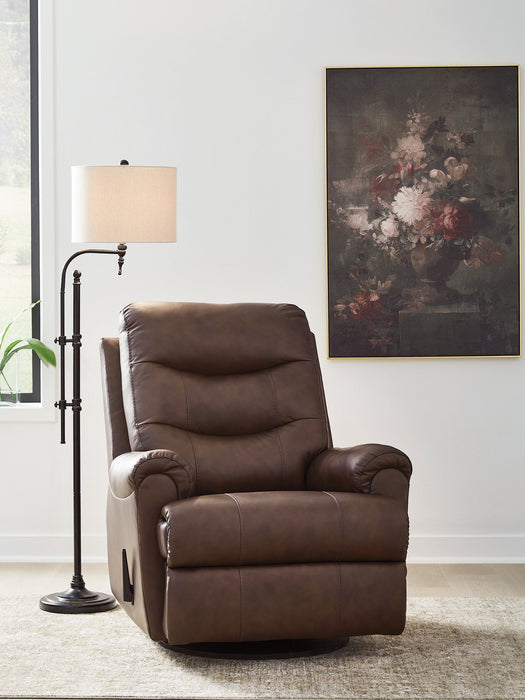 Flynwood Swivel Glider Recliner - Pierce Furniture Gallery