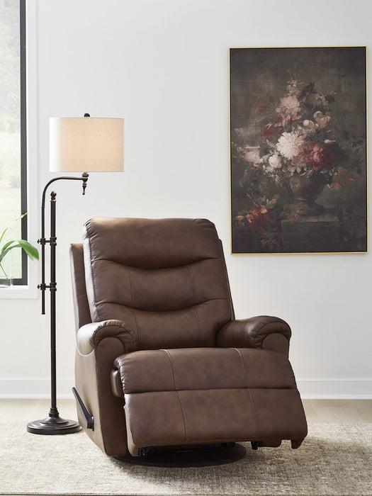 Flynwood Swivel Glider Recliner - Pierce Furniture Gallery
