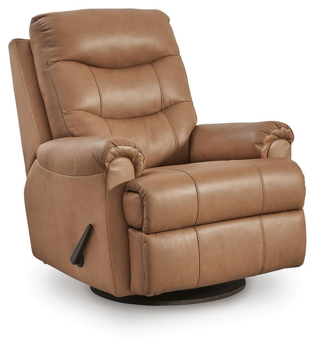 Flynwood Swivel Glider Recliner - Pierce Furniture Gallery