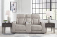 Boyington Power Reclining Loveseat with Console - Pierce Furniture Gallery