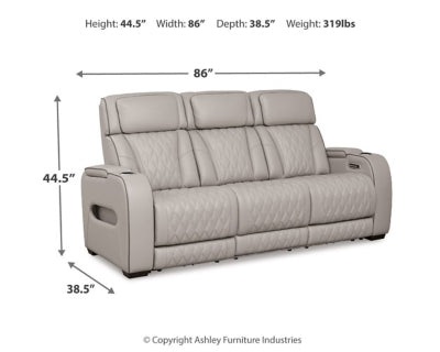 Boyington Power Reclining Sofa - Pierce Furniture Gallery