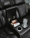Boyington Power Reclining Loveseat with Console - Pierce Furniture Gallery