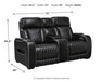 Boyington Power Reclining Loveseat with Console - Pierce Furniture Gallery