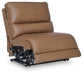 DeepWakes Reclining Sectional with Storage Console - Pierce Furniture Gallery