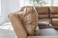 DeepWakes Reclining Sectional with Storage Console - Pierce Furniture Gallery