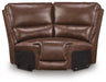 DeepWakes Reclining Sectional with Storage Console - Pierce Furniture Gallery