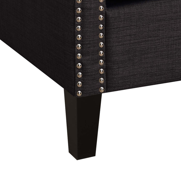 Erica 497 Chair W/Chrome Nails Heirloom Charcoal (ISTA 3)