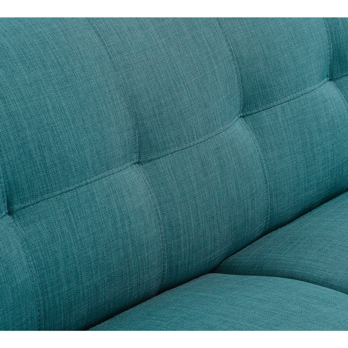 Hadley Sofa & Chair Set in Teal