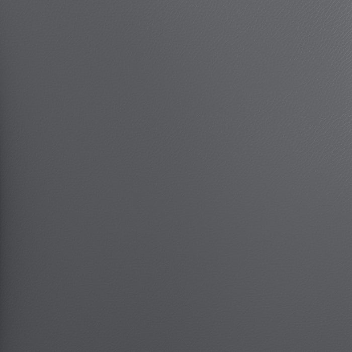 Valari Side Bookcase in Grey PU