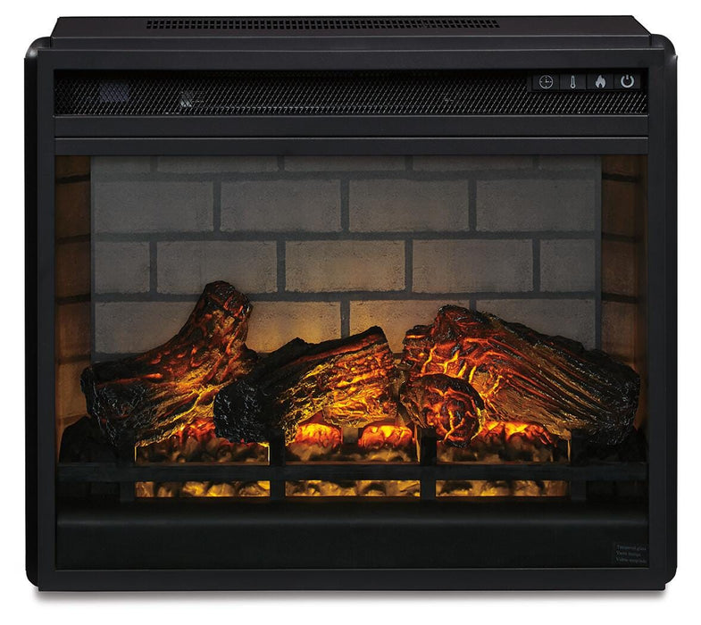 Entertainment Accessories Electric Infrared Fireplace Insert - Pierce Furniture Gallery