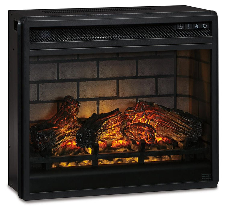 Entertainment Accessories Electric Infrared Fireplace Insert - Pierce Furniture Gallery