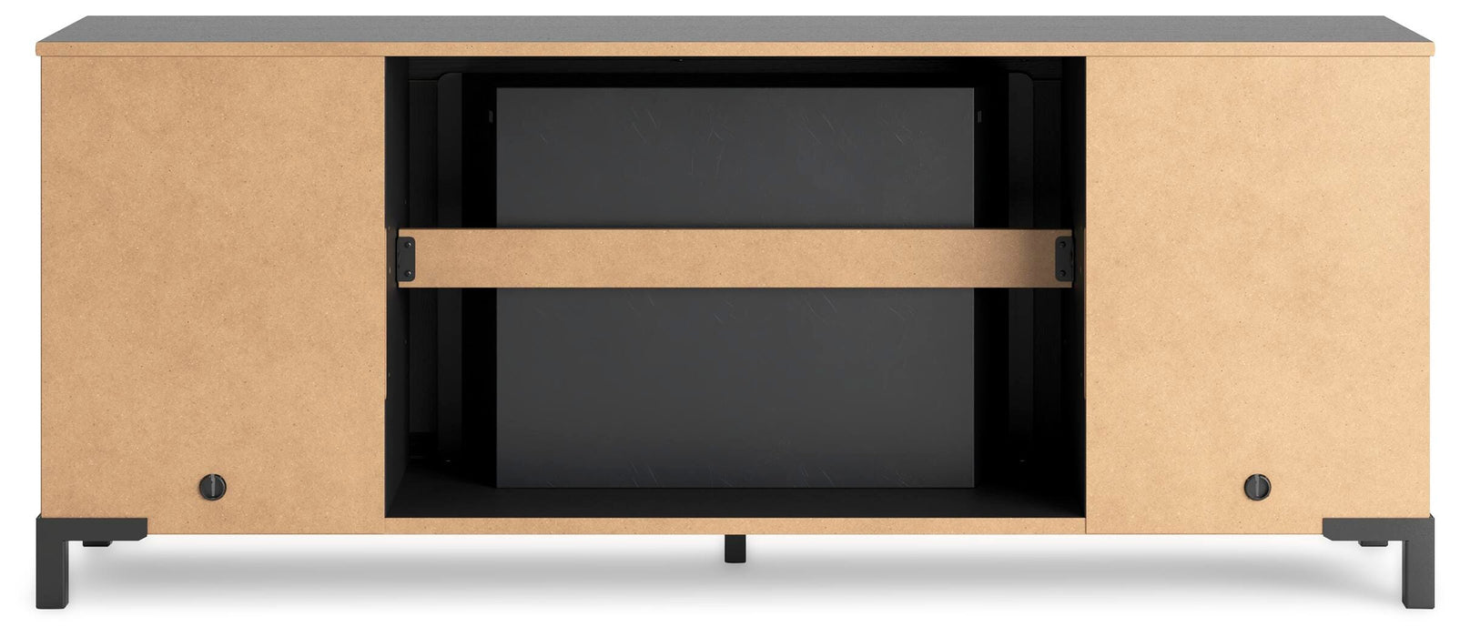 Cayberry 60" TV Stand with Electric Fireplace - Pierce Furniture Gallery