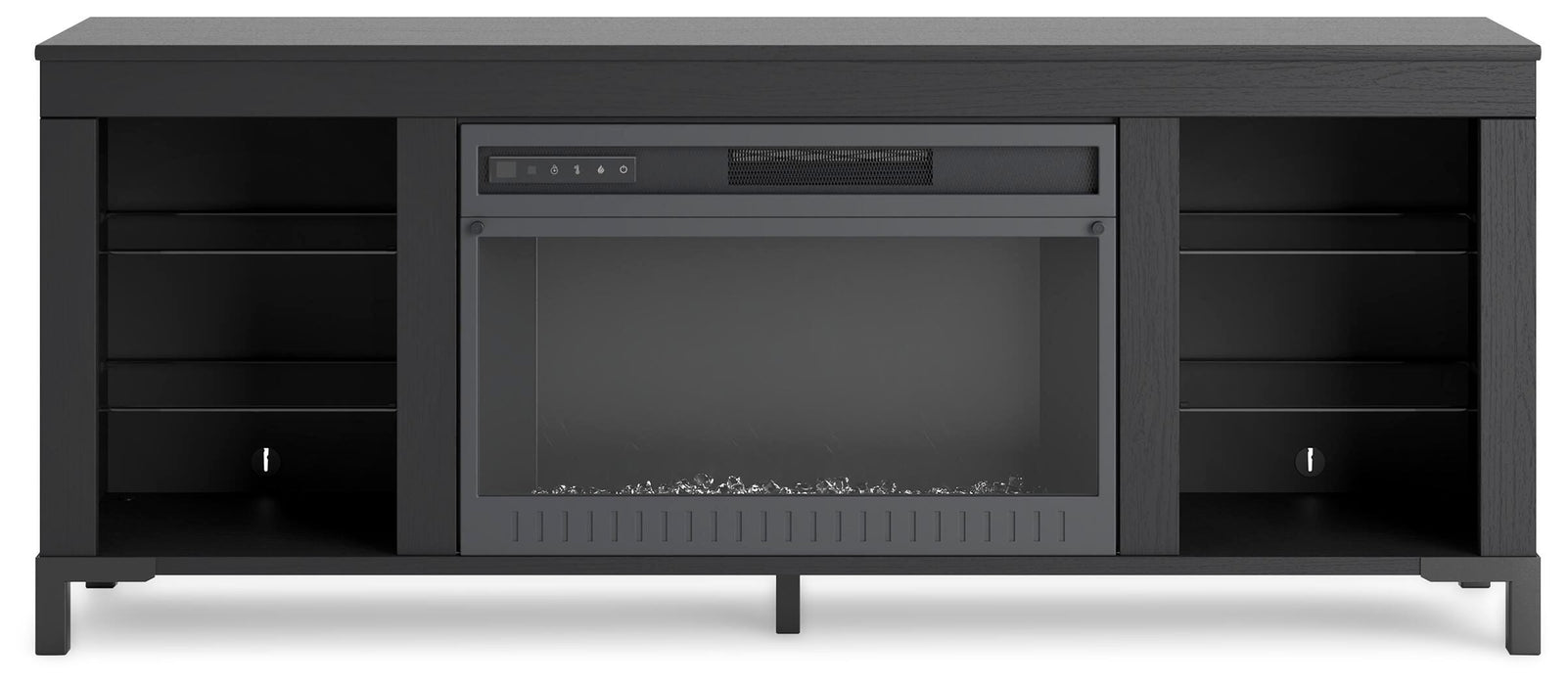 Cayberry 60" TV Stand with Electric Fireplace - Pierce Furniture Gallery