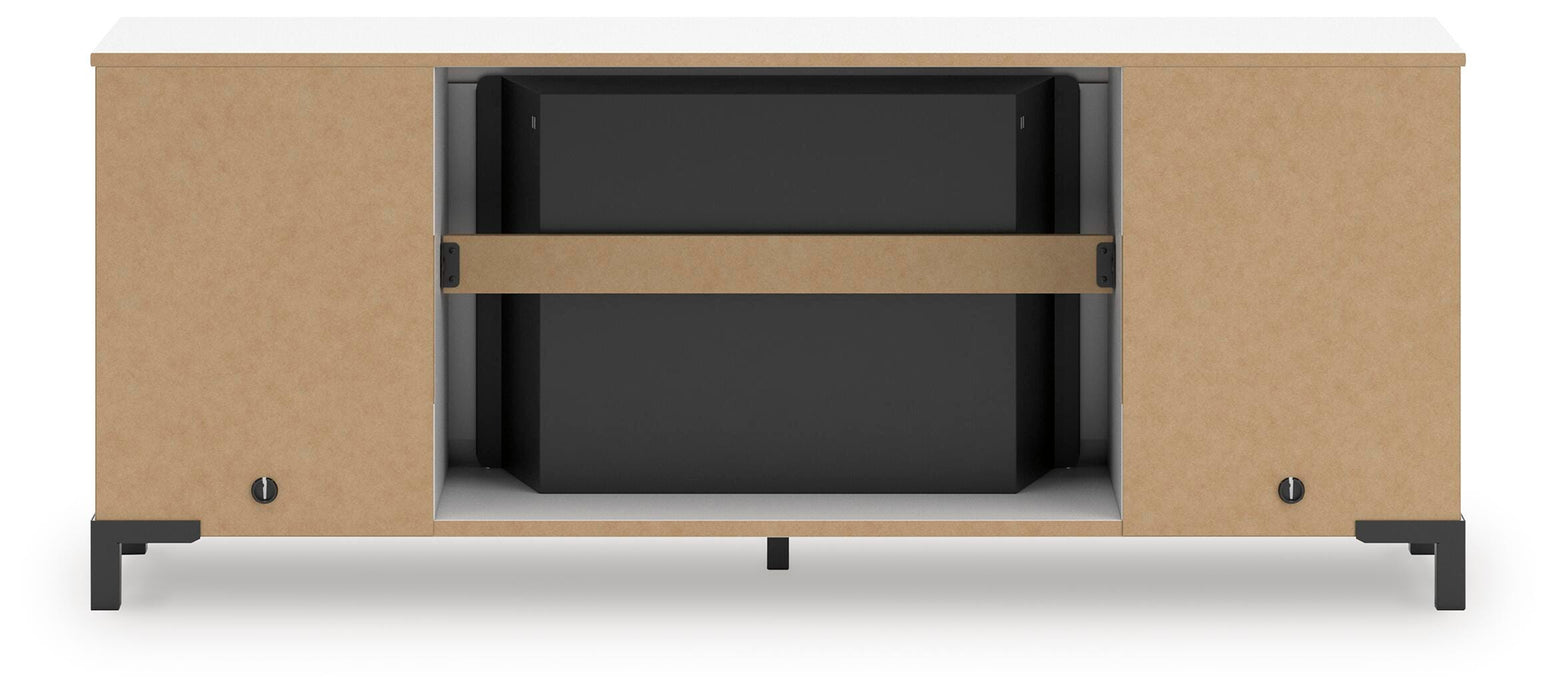 Brollevi 60" TV Stand with Electric Fireplace - Pierce Furniture Gallery