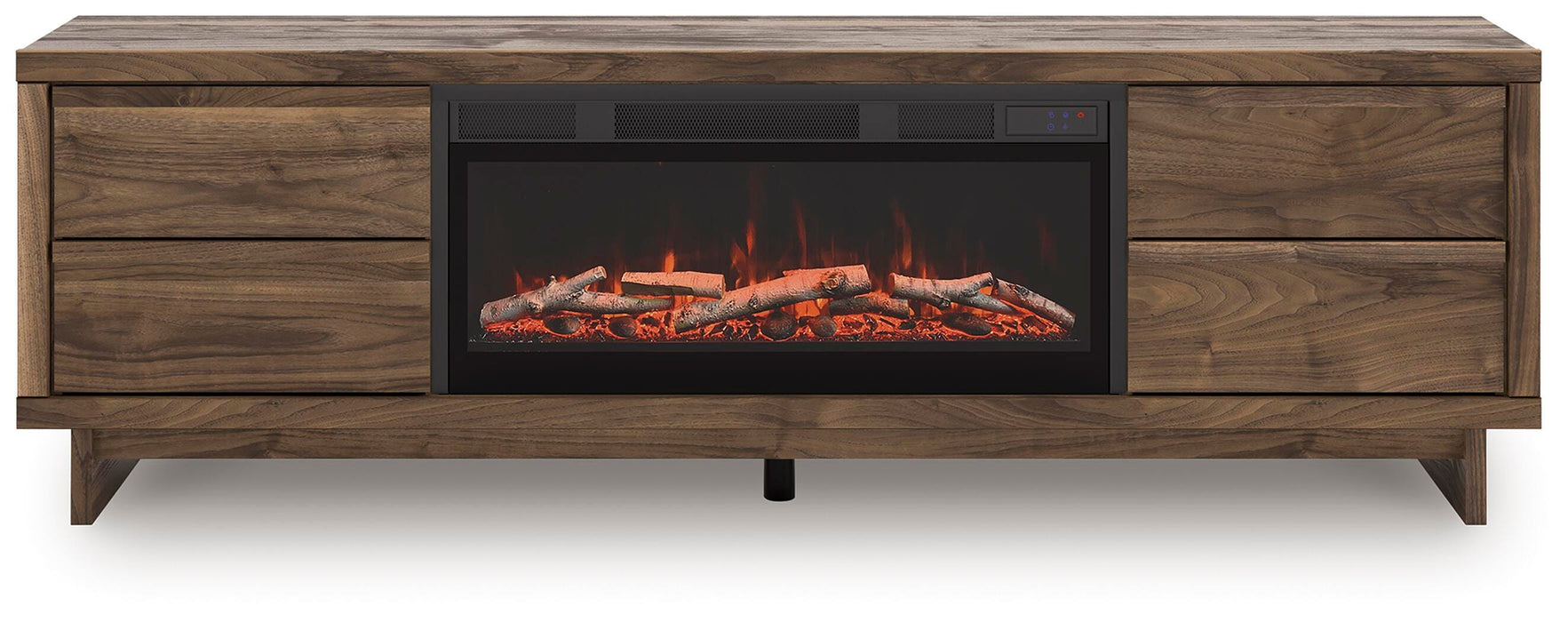 Zadilyn 72" TV Stand with Electric Fireplace - Pierce Furniture Gallery