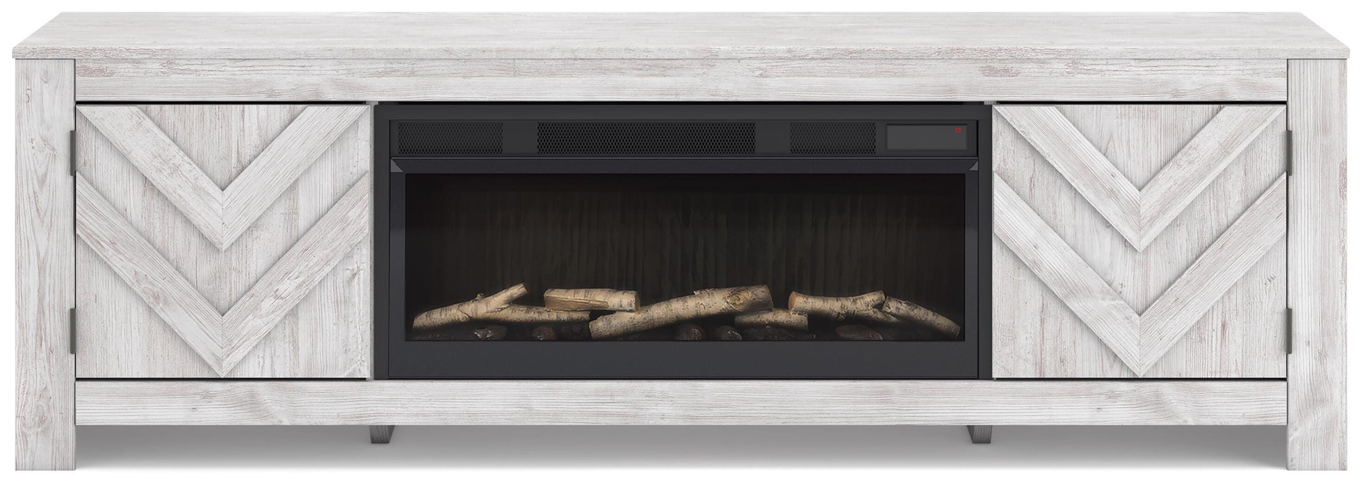 Cayboni 71" TV Stand with Electric Fireplace - Pierce Furniture Gallery