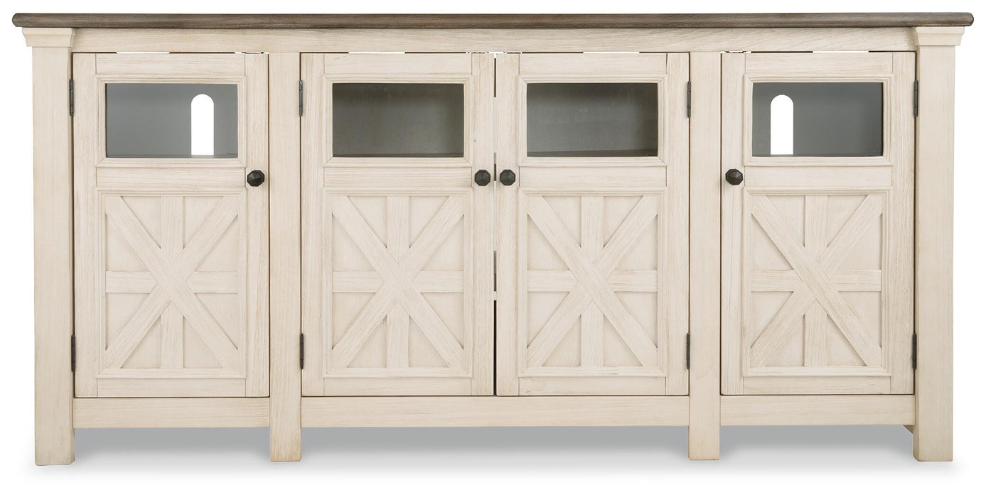 Bolanburg 74" TV Stand - Pierce Furniture Gallery