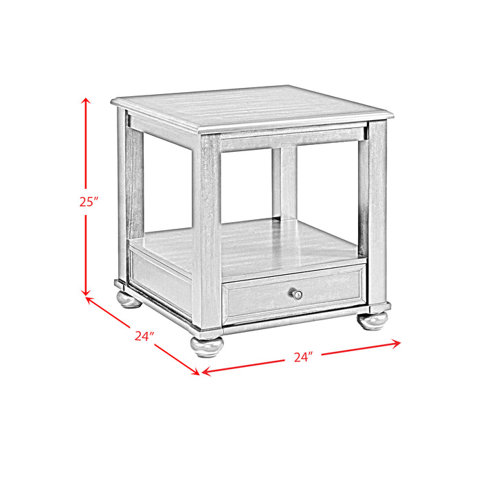 Wagner 3PC Occasional Table Set in Cherry-Rectangular Lift-Top Coffee Table & Two End Table